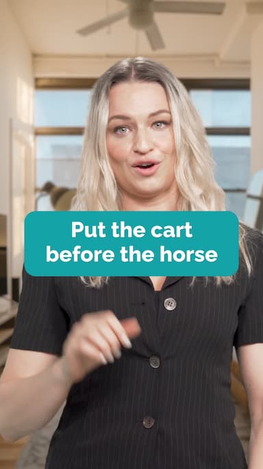 put-the-cart-before-the-horse