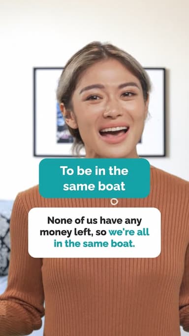 to-be-on-the-same-boat