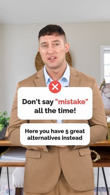 other-ways-to-say-mistake